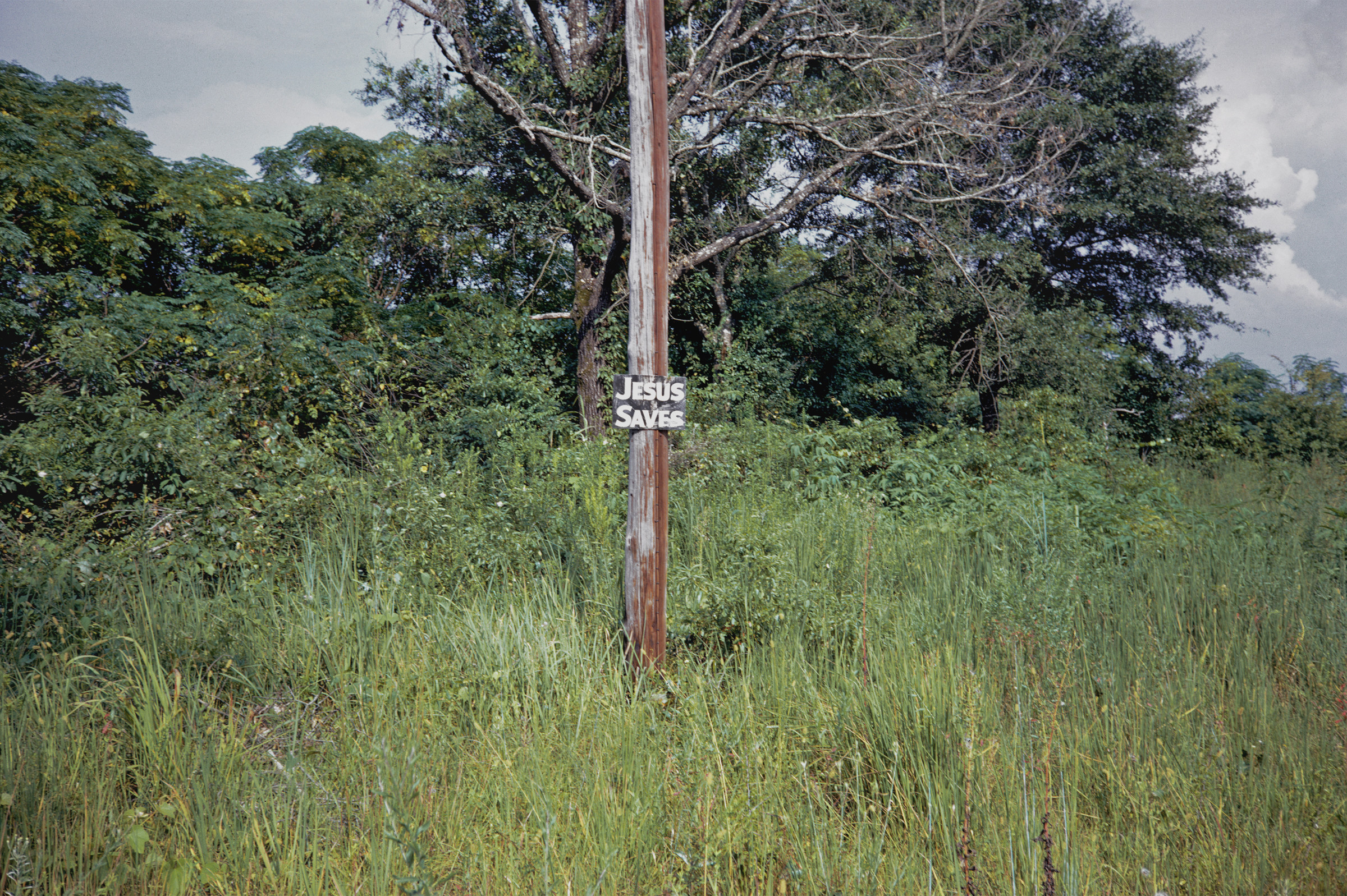 Jesus Saves Sign, between Greensboro and Marion, Alabama