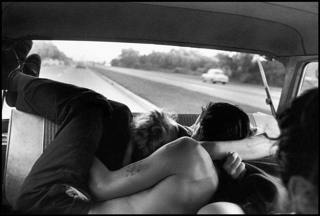 Brooklyn Gang (couple necking in car)