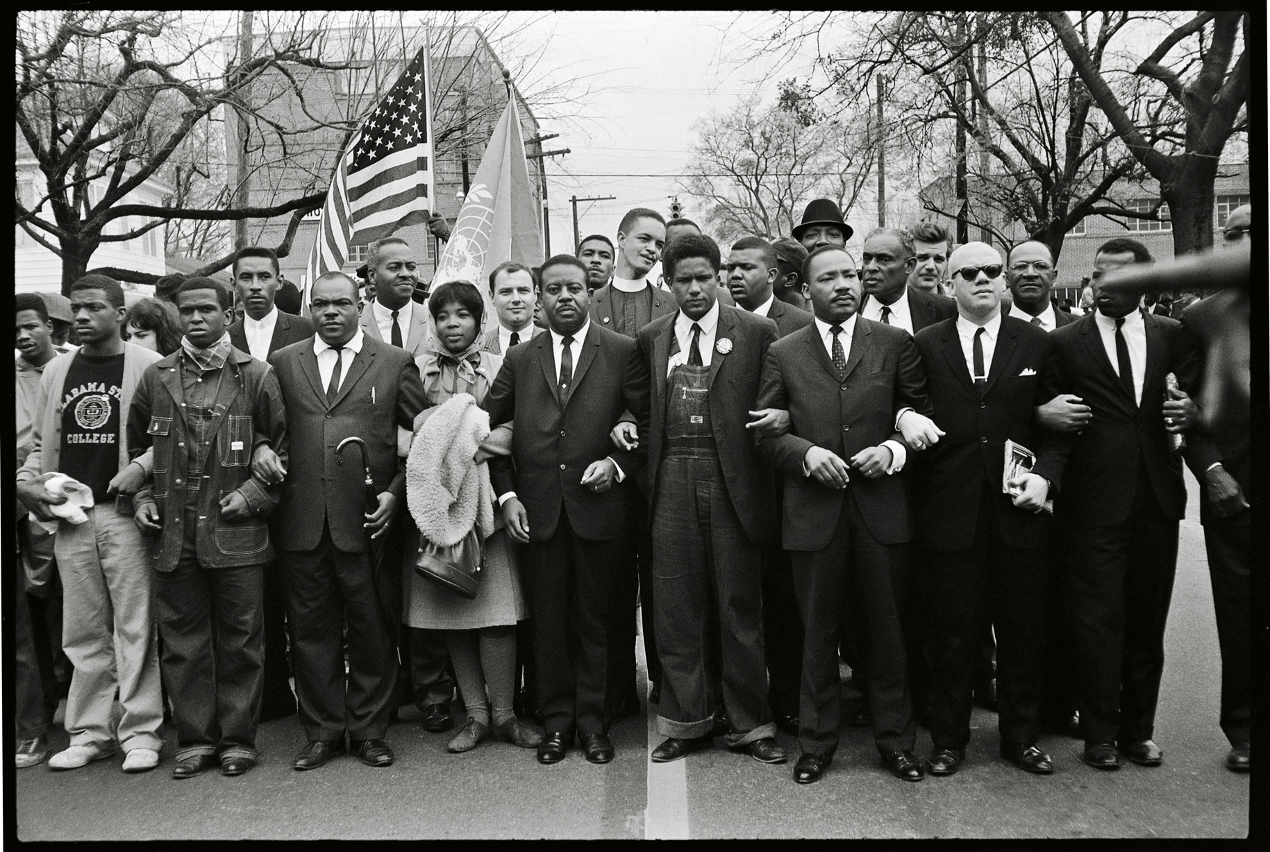 Black Suits Enter Montgomery