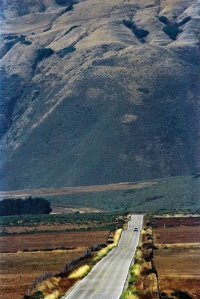 Pacific Coast Highway (mountains and highway)