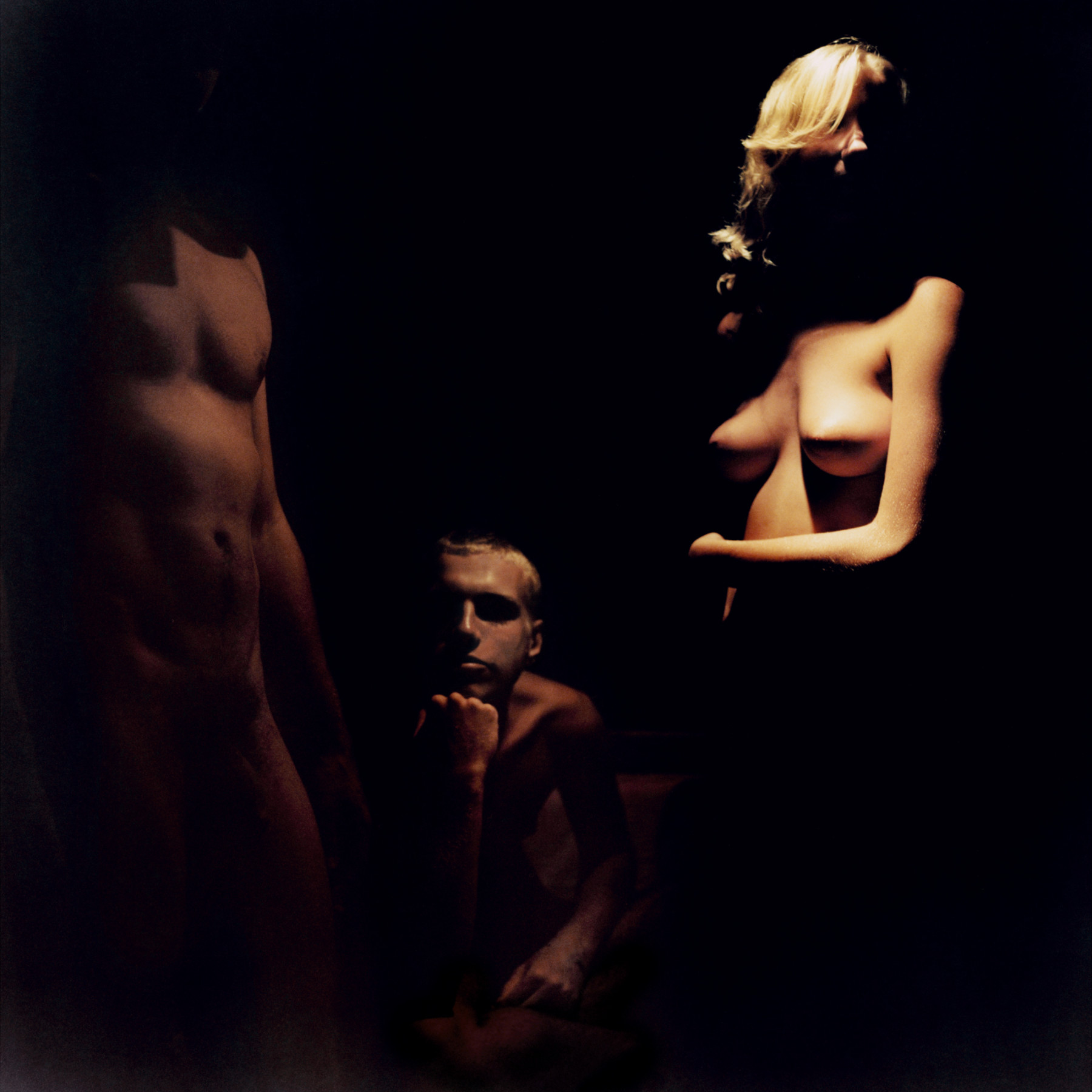 Mona Kuhn, Mermaid and Two Others, 2004