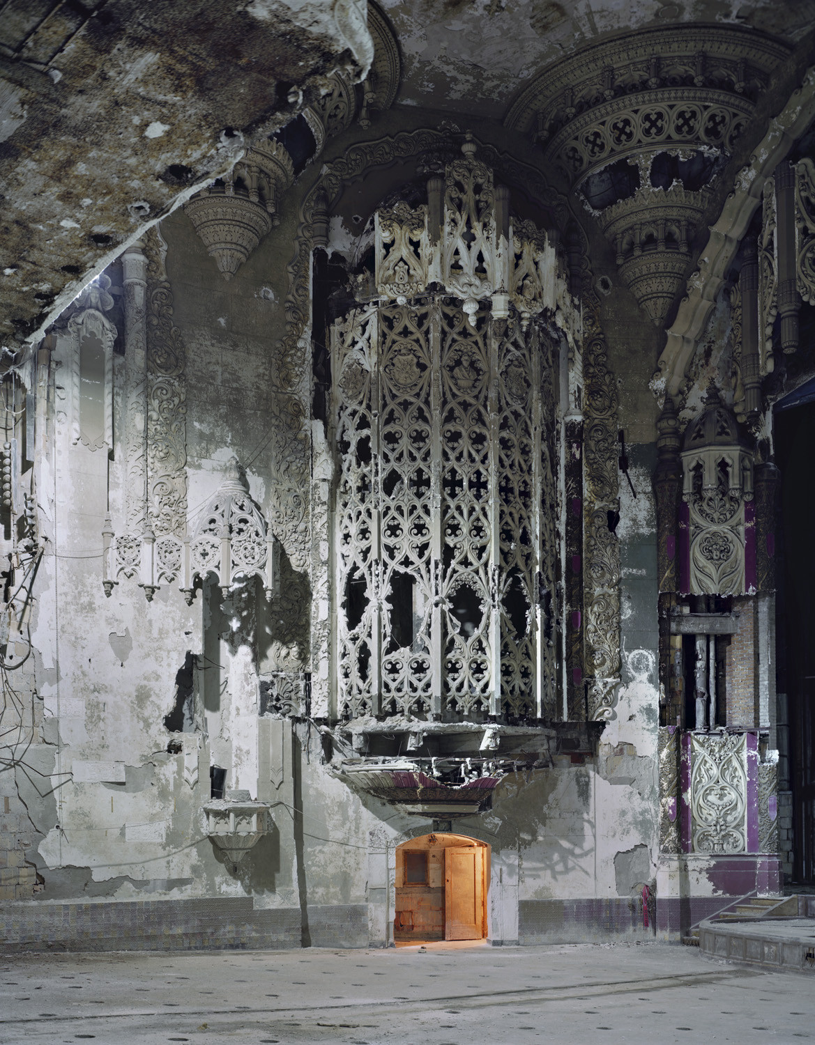 Organ Screen, UA Theater, Detroit