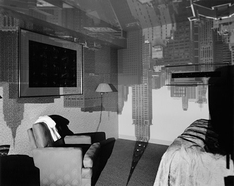 The Chrysler Building in Hotel Room