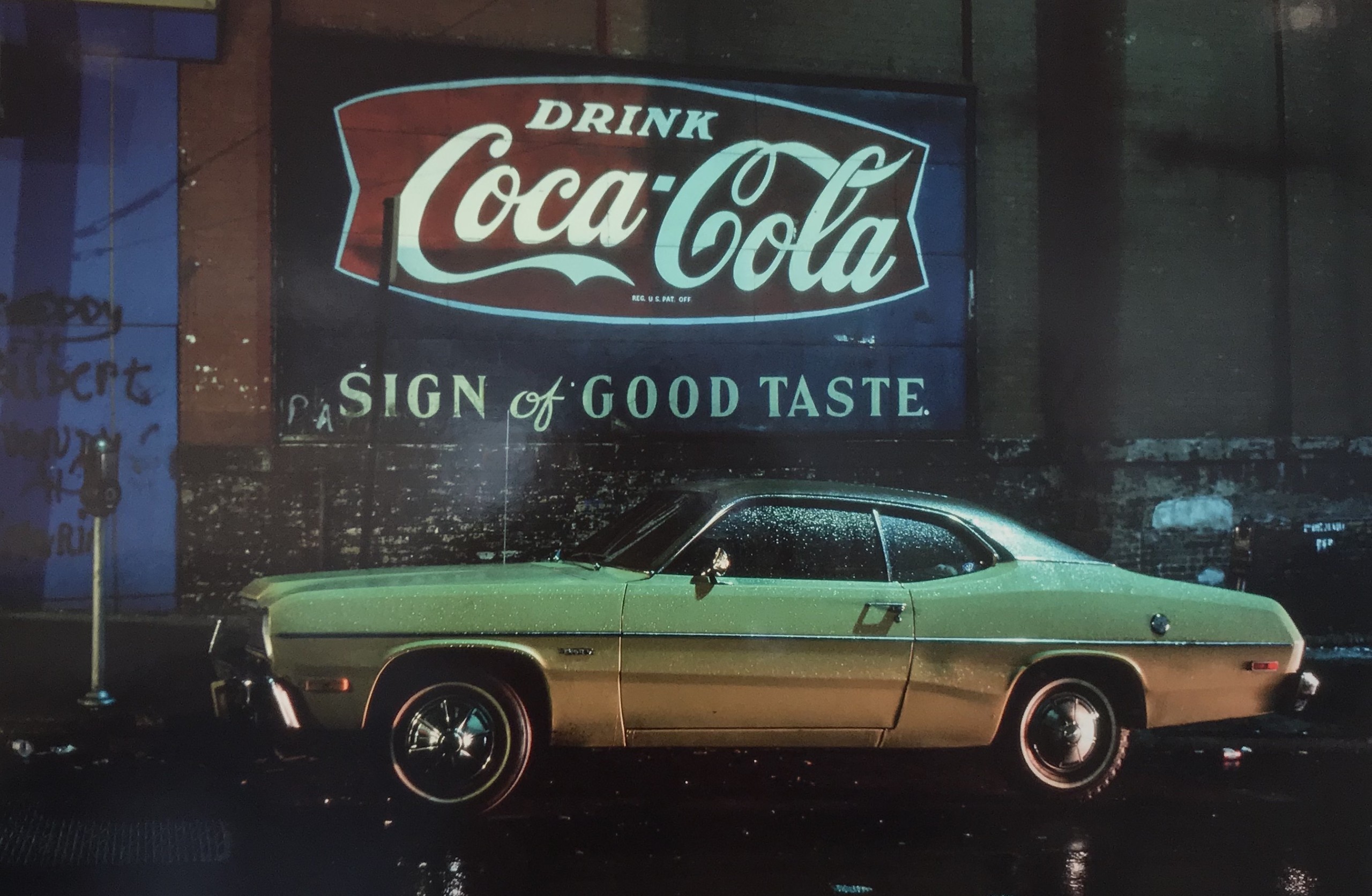 Sign of Good Taste Duster, Plymouth Duster Hoboken, NJ