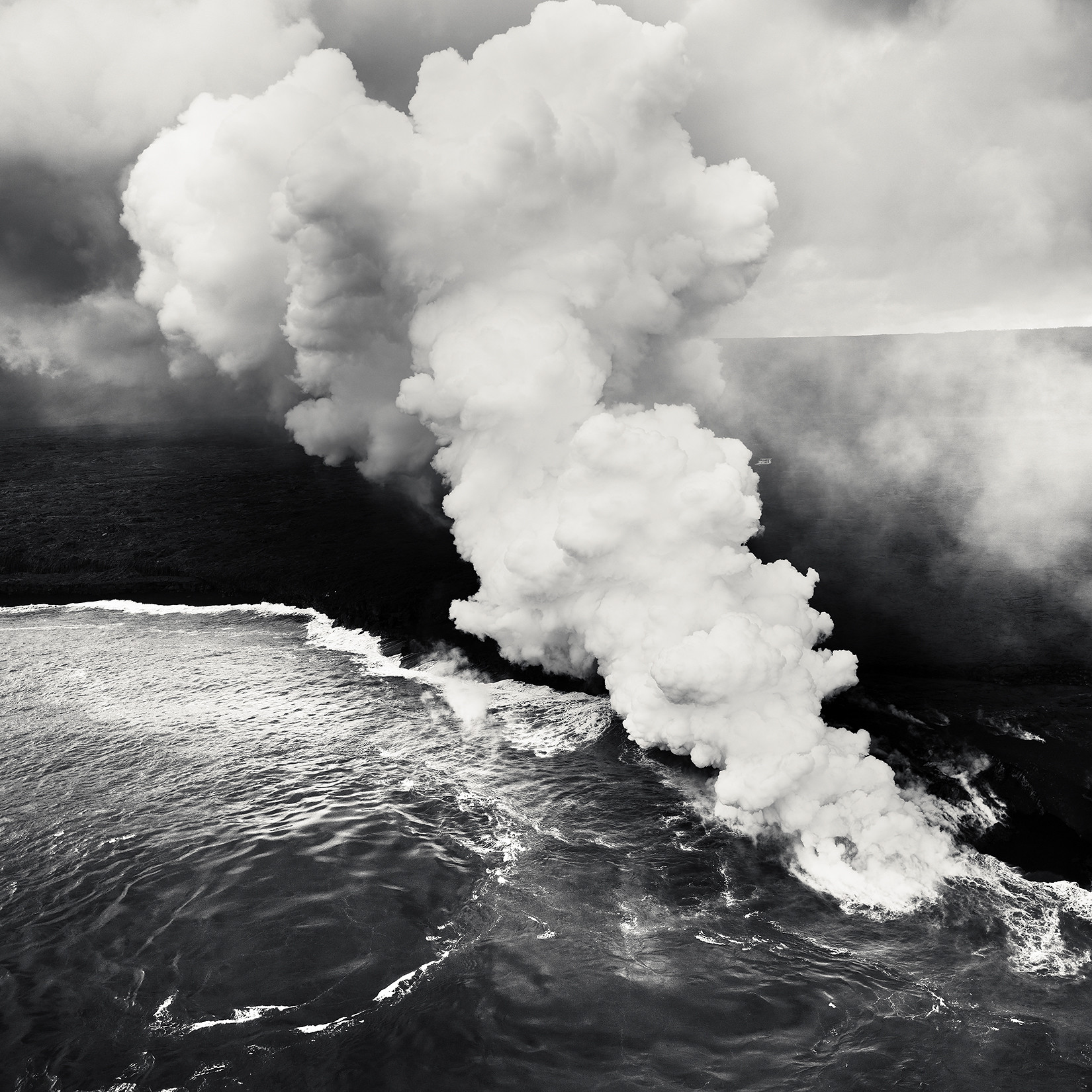 Ocean Lava Entry, Study 1 - Hawaii