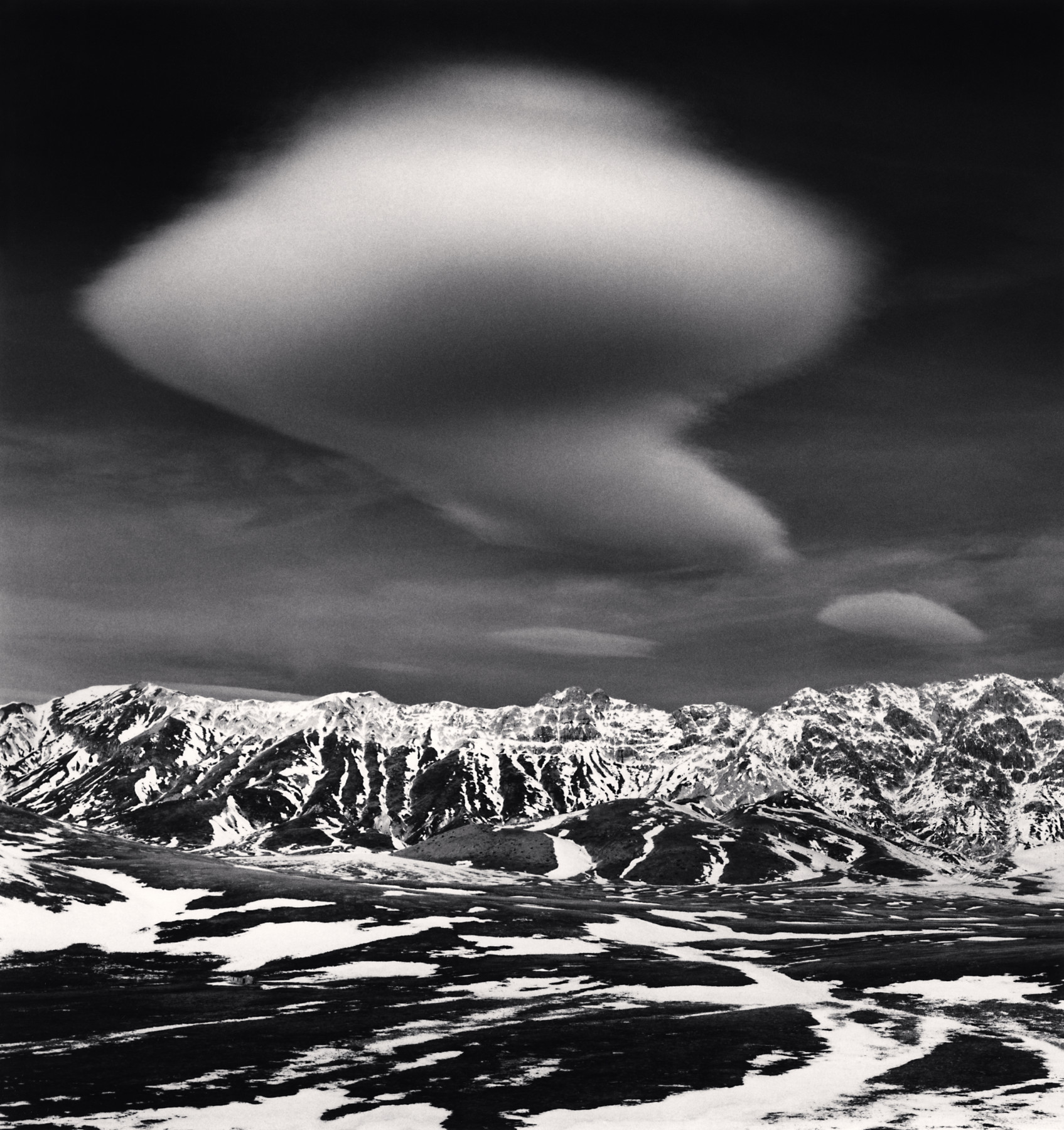 Curious Cloud, Campo Imperatore, Abruzzo, Italy