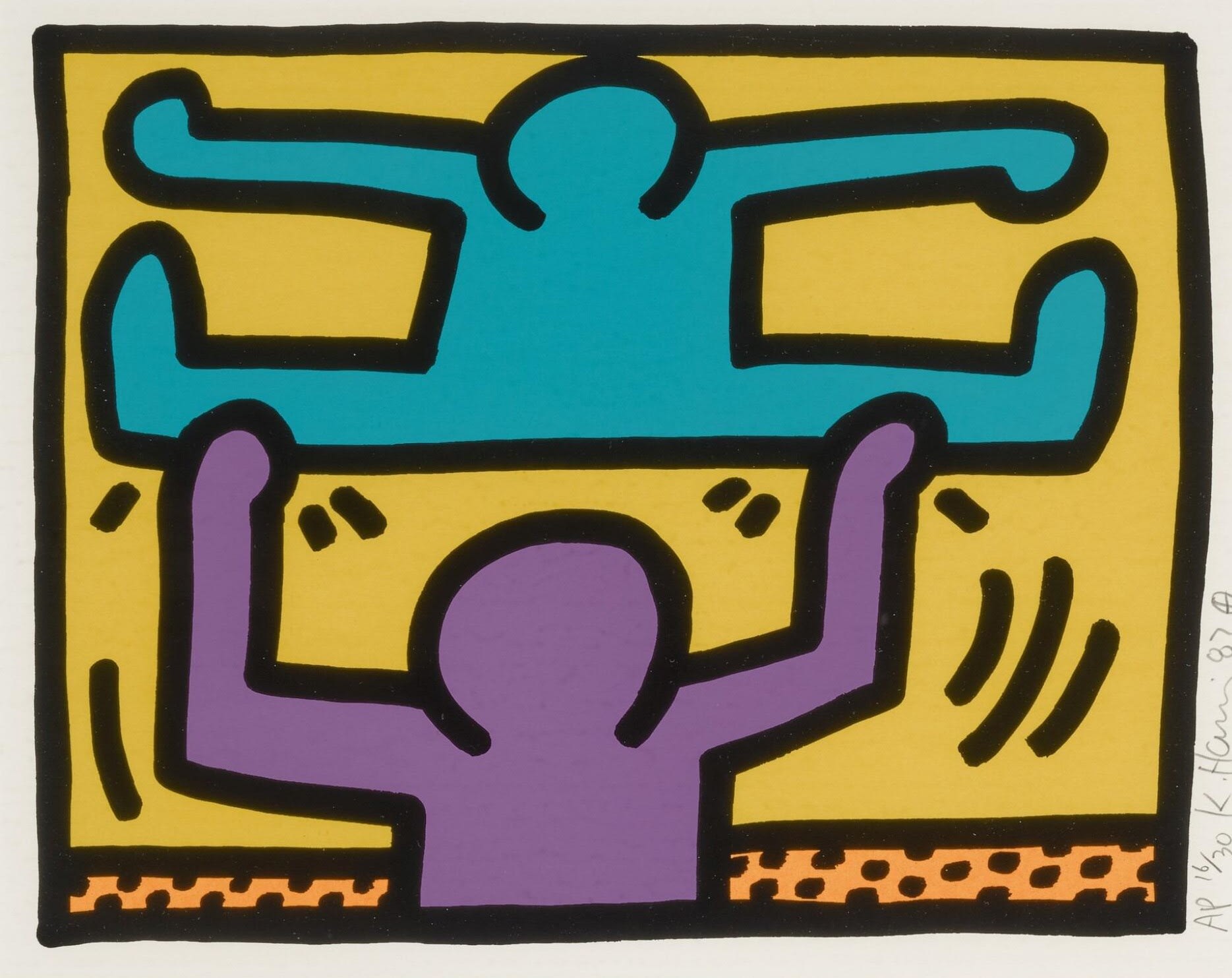 Keith Haring popshop Print For Sale
