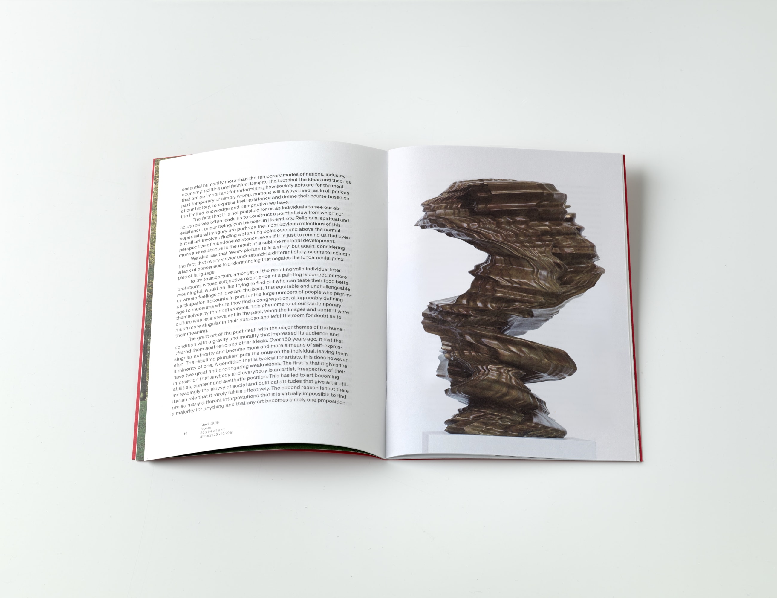 Tony Cragg Sculpture and Language