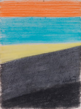 Milton Avery, Sail Loft and Orange Sky, 1959