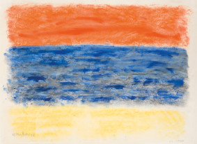Milton Avery, Red Sky, Blue Sea, 1958