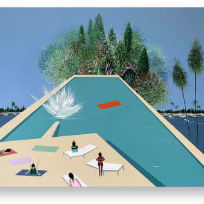 Sandra Strēle - Two-Story Tennis Court