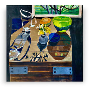 Kate Nielsen - View of The Bay With Kangaroo Paw - Port Douglas, 2024