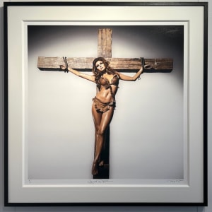 Terry O'Neill, Raquel Welch On The Cross (co-signed edition), 1966