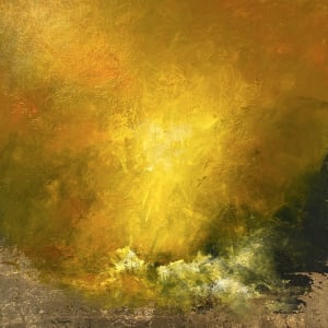 Daniel Hooper, Sea of Gold (100cm), 2021