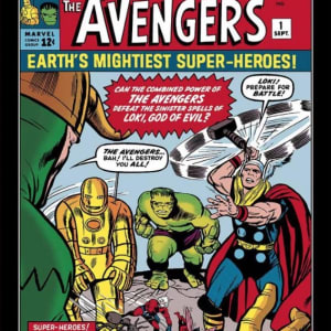 Stan Lee - Marvel, The Avengers #1 - Earth’s Mightiest Superheroes! (canvas)