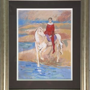 John Myatt, Harlequin On Horse - Original