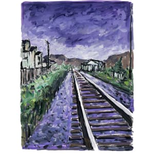 Bob Dylan, TT Train Tracks (set of 4) - CALL FOR PRICE, 2018