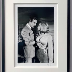 Terry O'Neill, Honor Blackman and Sean Connery, 1964 (Screen Icons Exhibition)