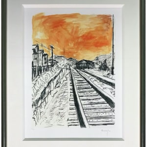 Bob Dylan, Train Tracks (orange), 2008