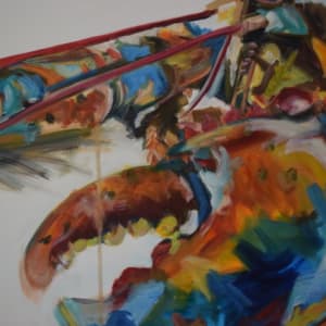 Michelle Parsons, Golden Lobster II, 2019