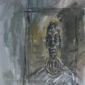 John Myatt, Bust portrait Diego Giacometti - original, 2003