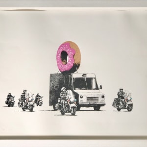 Banksy, Donuts (strawberry), 2009