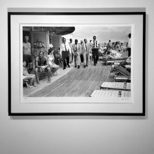 Terry O'Neill, Frank Sinatra on the boardwalk (view 2), 1968 ( Beach Vibes, Canford Cliffs )
