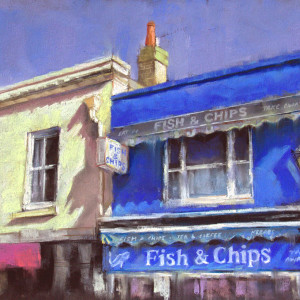 Marc Gooderham, A Brighton Series -Fish & Chips, 2018