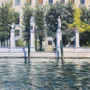 Ben Hughes, Palazzo Garden on the Grand Canal, Venice