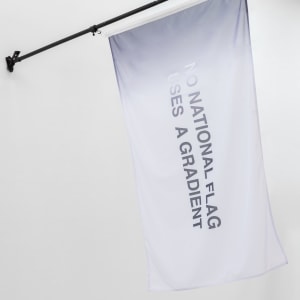 Anahita Razmi, NO NATIONAL FLAG USES A GRADIENT #1-8, 2022