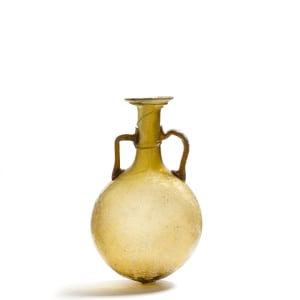 94. Pilgrim flask, Rome, 4th century AD