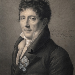 Lizinka Aimée Zoé De Mirbel, 2. Portrait of a Gentleman, 1812