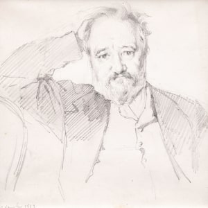 Alexandre-Louis Leloir, Portrait of the painter Alexandre-Marie Colin (1798–1875), the artist's grandfather, 1863