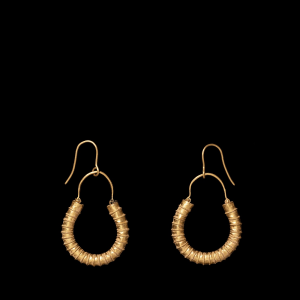 68. Roman decorated hoop earrings , c.2nd century AD