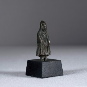 121. Roman statuette of Telesphorus, Asia Minor, 2nd century AD