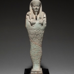 Egyptian shabti for Horoudja, Late Dynastic Period, 30th Dynasty, c.380-343 BC