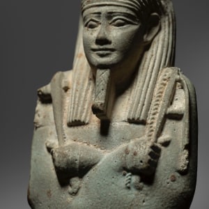 Egyptian shabti for Horoudja, Late Dynastic Period, 30th Dynasty, c.380-343 BC