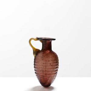 95. Roman ribbed flask, Sidon, c.3rd century AD