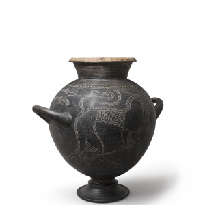 Central Italian stamnos, Probably Faliscan, Capena, c.630-600 BC