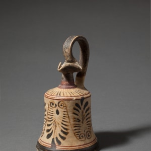 Greek white-ground oinochoe, Corinth, early 4th century BC