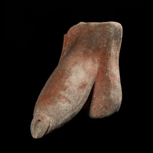 Etruscan anatomical votive model of a phallus, Italy, 5th-4th century BC