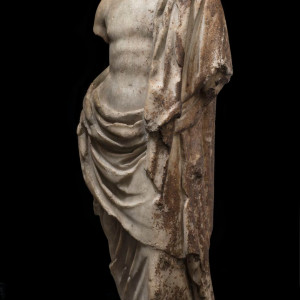 Roman statue of Asclepius, c.100-150 AD