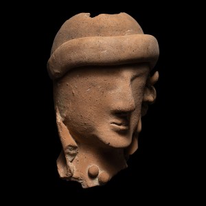 Cypriot female head, c.5th century BC