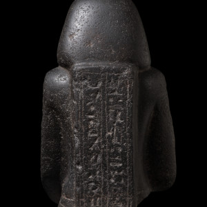 Egyptian bust of Djed-Hor-Iuf-Ankh, Late Dynastic Period, 26th Dynasty, c.664-525 BC