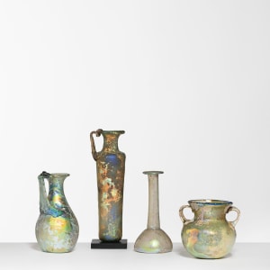 14. Roman jug with brilliant iridescence, c.3rd-4th century AD