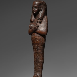 Egyptian shabti a priest of the god Min, New Kingdom, Late 18th Dynasty, c.1350 BC