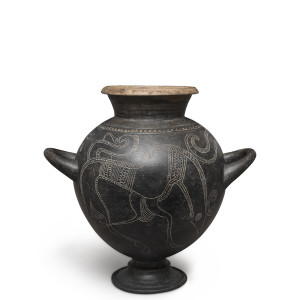 Central Italian stamnos, Probably Faliscan, Capena, c.630-600 BC