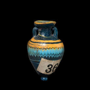 167. Greek core-form amphoriskos, Eastern Mediterranean, late 6th-early 5th century BC
