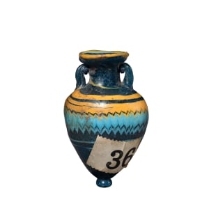 167. Greek core-form amphoriskos, Eastern Mediterranean, late 6th-early 5th century BC