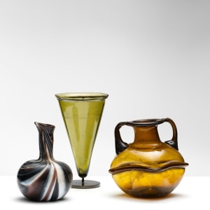 55. Roman marbled spouted bottle, 1st century AD